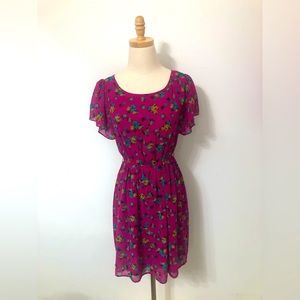 Bee Stitched floral dress